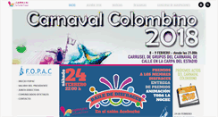 Desktop Screenshot of carnavalcolombino.com